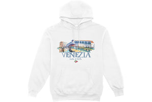 Felpa Cotone Unisex Con Cappuccio "Venezia"