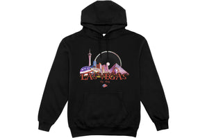 Felpa Cotone Unisex Con Cappuccio "Las Vegas"