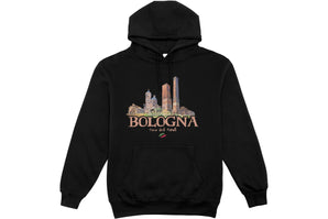 Felpa Cotone Unisex Con Cappuccio "Bologna"