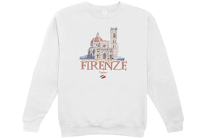 Felpa Cotone Unisex Girocollo "Firenze"