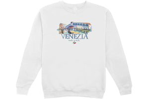 Felpa Cotone Unisex Girocollo "Venezia"