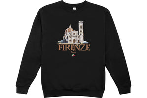 Felpa Cotone Unisex Girocollo "Firenze"