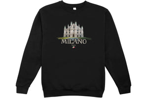 Felpa Cotone Unisex Girocollo "Milano"