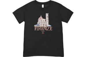 T-Shirt Unisex Girocollo Mezza Manica "Firenze"