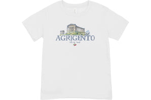 T-Shirt Unisex Girocollo Mezza Manica  "Agrigento"