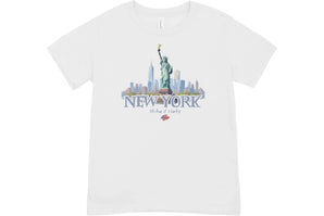 T-Shirt Unisex Girocollo Mezza Manica "New York"