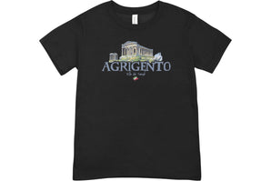 T-Shirt Unisex Girocollo Mezza Manica  "Agrigento"